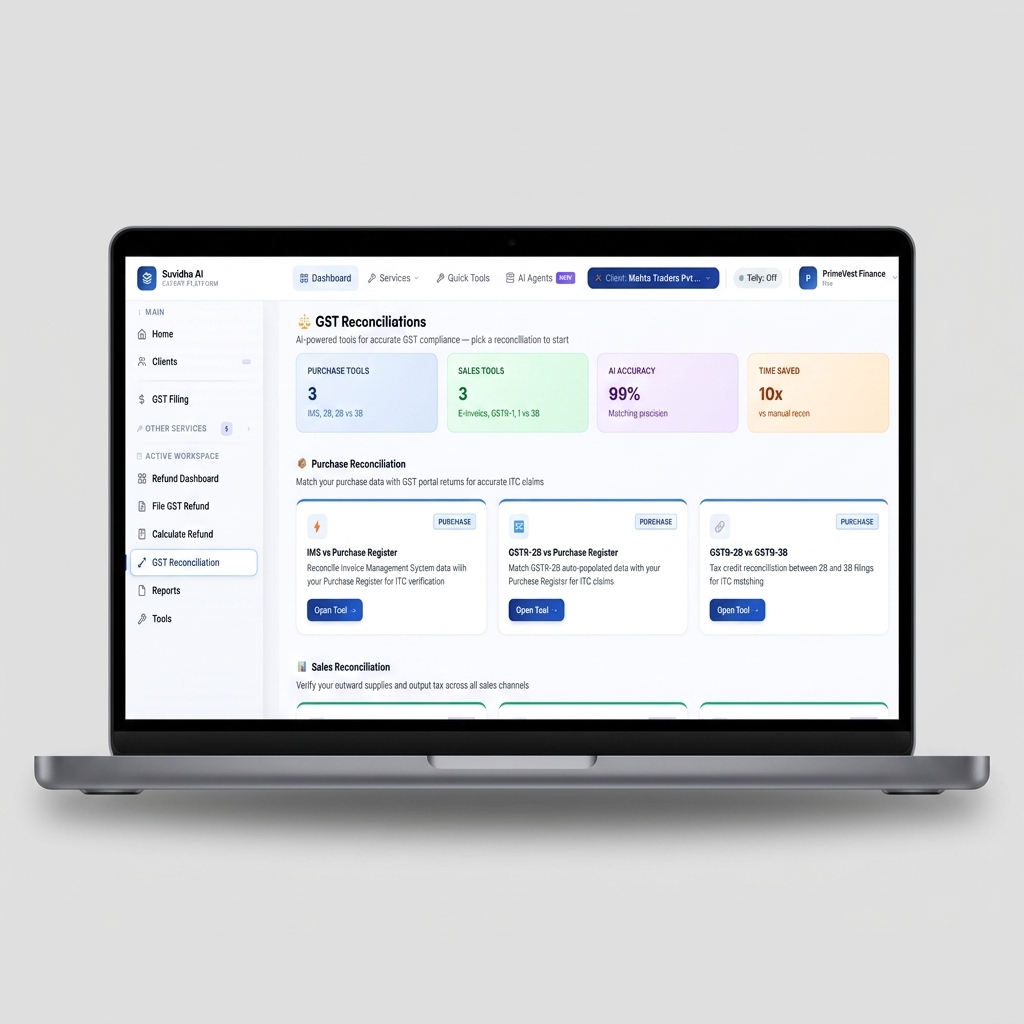 GST Reconciliation Dashboard